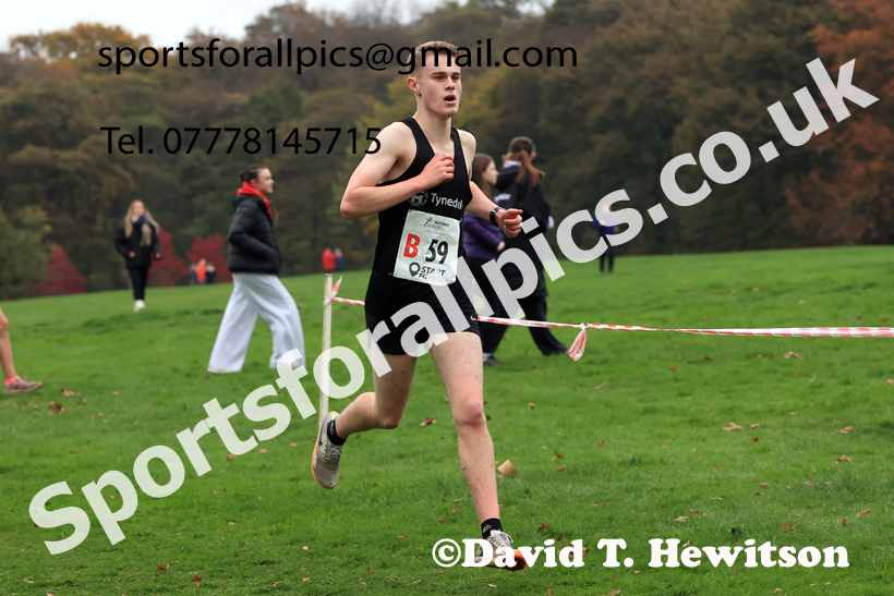 Senior Mens relay, 2025 Northern Cross Country Relays, Graves Park, Sheffield. Photo: David T. Hewitson/Sports for All Pics